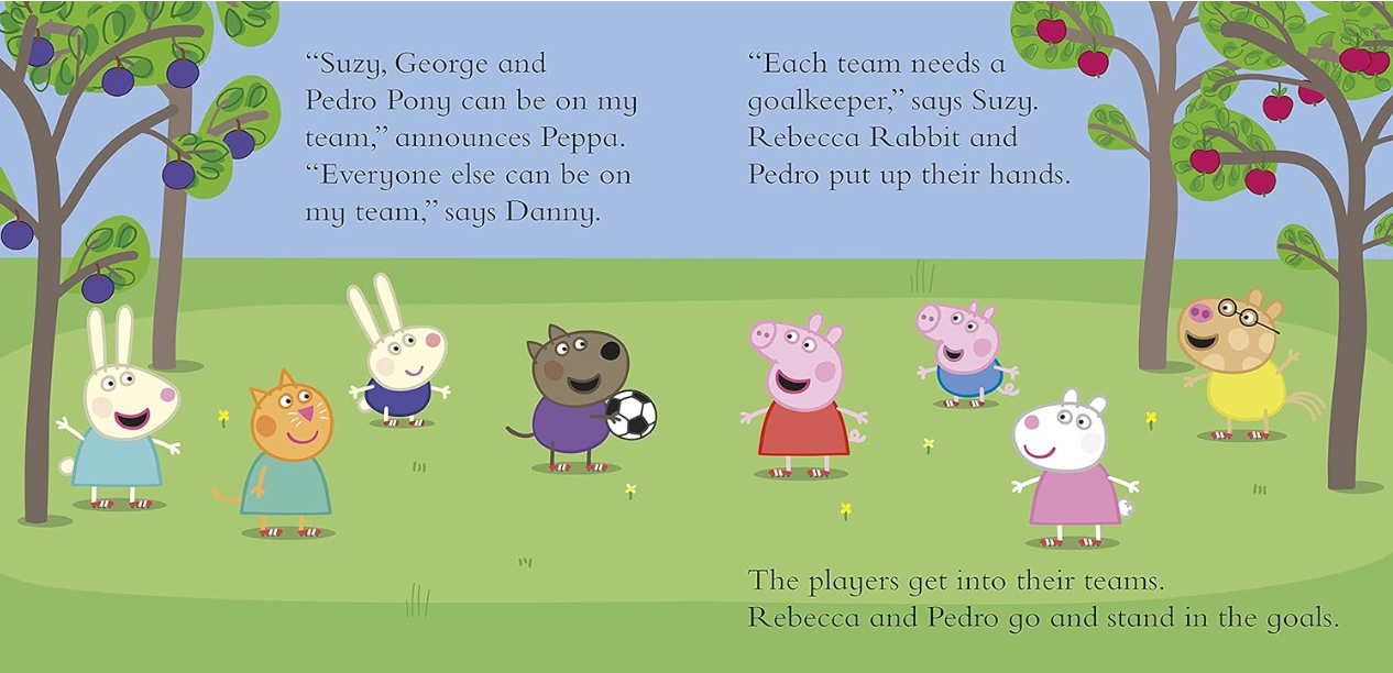 Peppa Pig: Peppa Plays Football (Board Book)