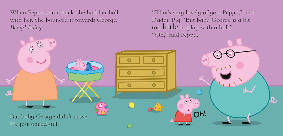 Peppa and the New Baby (Board Book)