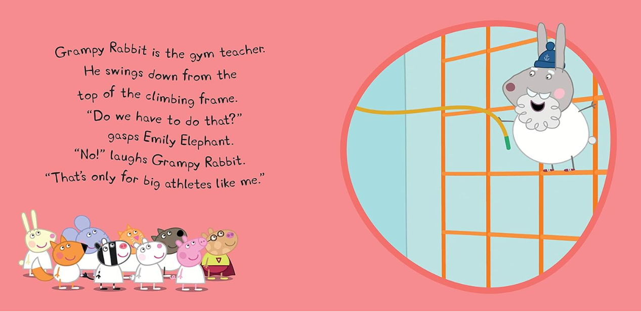 Peppa Pig: Peppa's Gym Class (Board Book)