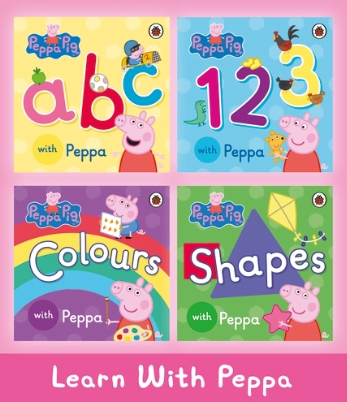 Peppa Pig: Learn With Peppa (Board Book)