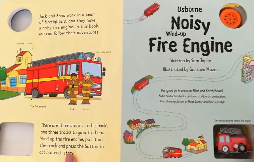 Noisy Wind-up Fire Engine