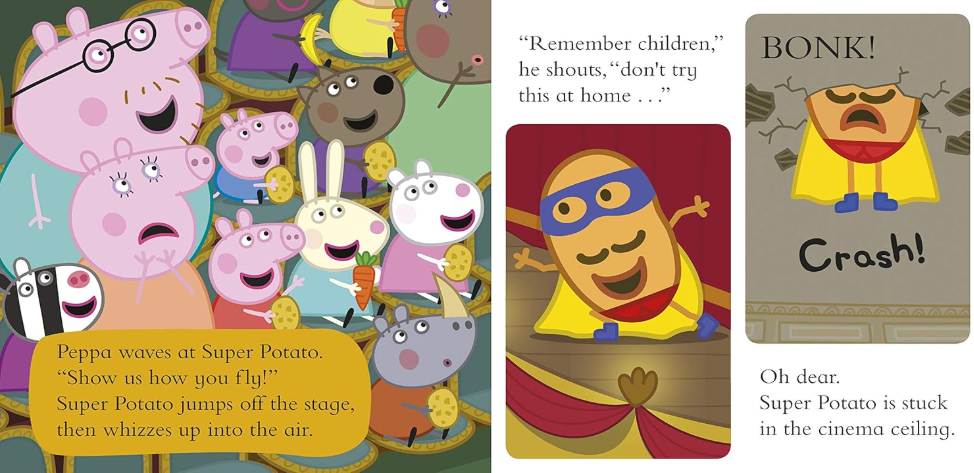 Peppa Pig: Peppa Goes to the Cinema (Board Book)