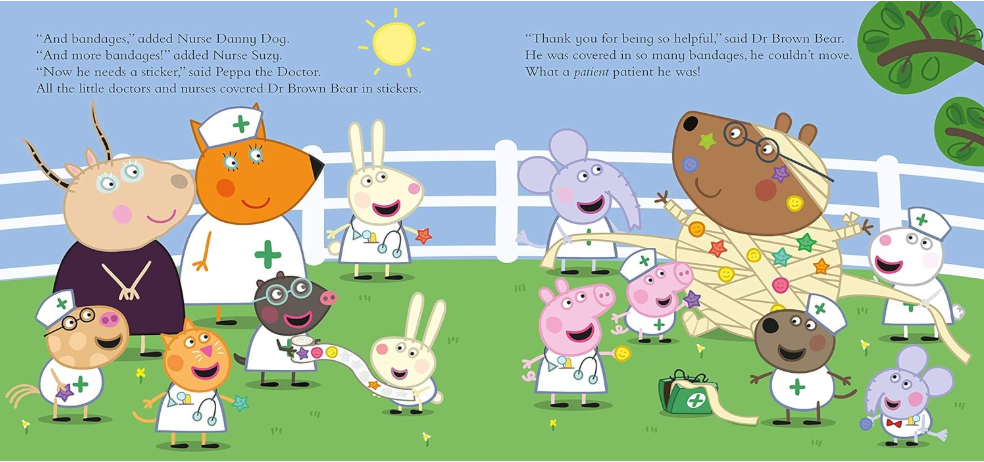 Peppa Pig: Peppa Loves Doctors and Nurses