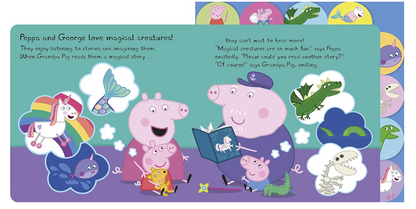 Peppa Pig: Magical Creatures (Tabbed Board Book)
