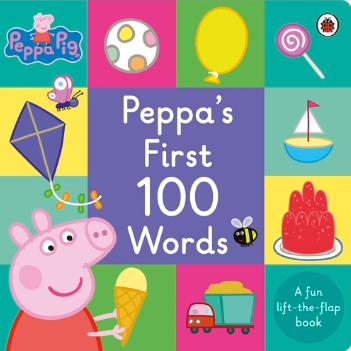 Peppa Pig: Peppa's First 100 Words (Board Book)
