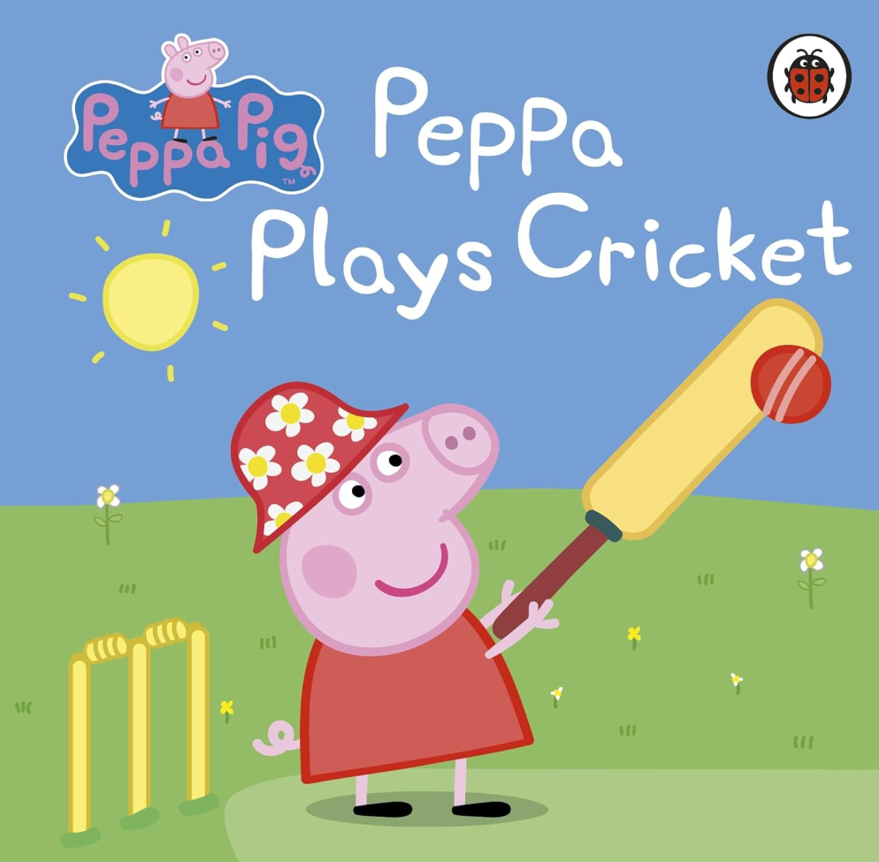 Peppa Plays Cricket (Board Book)