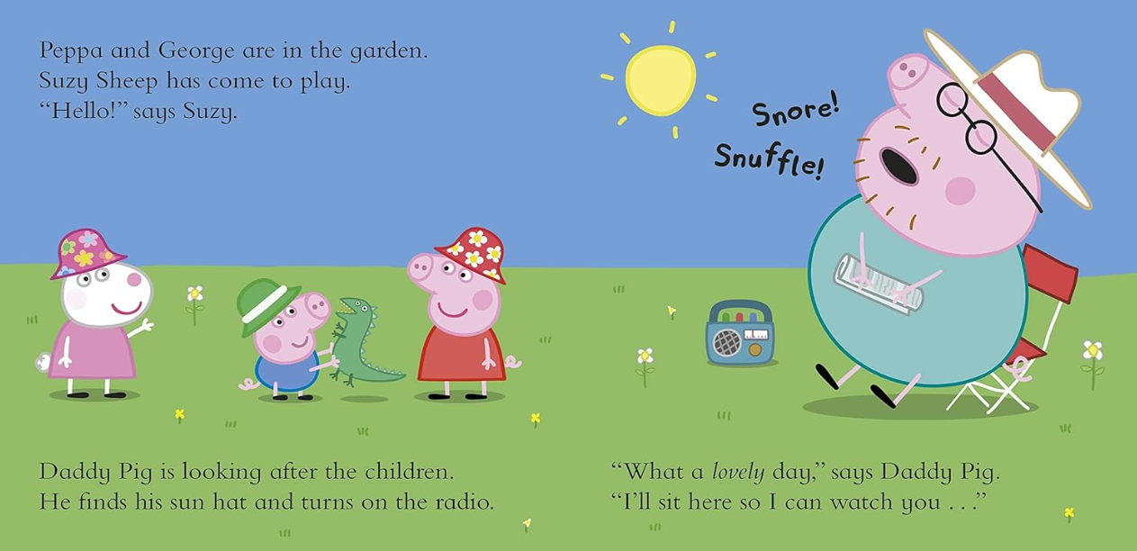 Peppa Plays Cricket (Board Book)