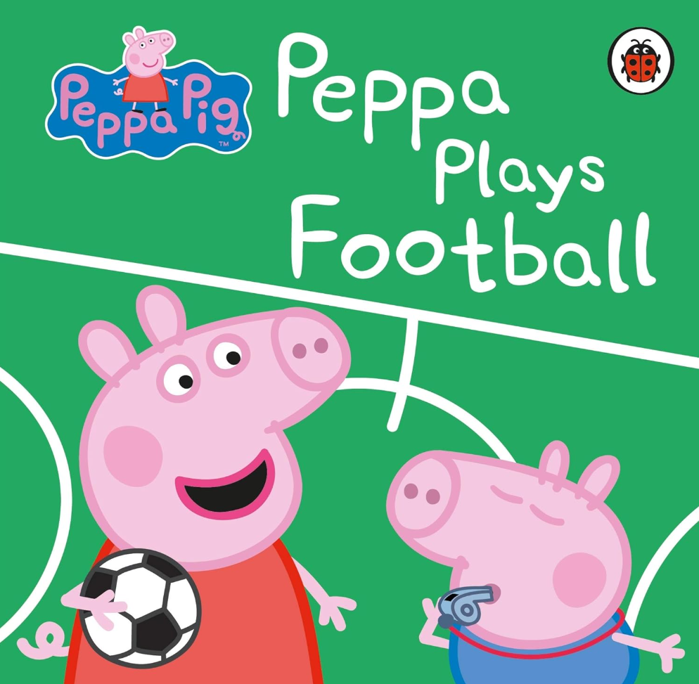 Peppa Pig: Peppa Plays Football (Board Book)