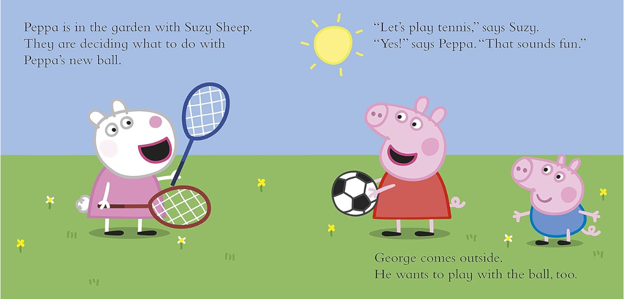Peppa Pig: Peppa Plays Football (Board Book)