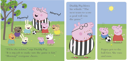Peppa Pig: Peppa Plays Football (Board Book)