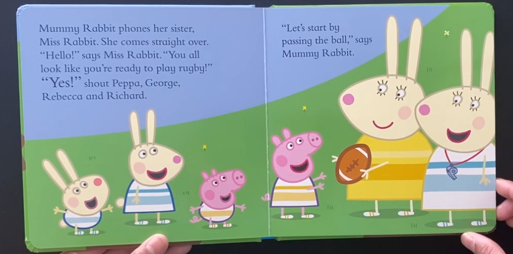 Peppa Pig: Peppa Plays Rugby (Board Book)