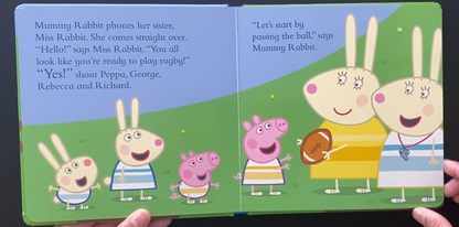 Peppa Pig: Peppa Plays Rugby (Board Book)