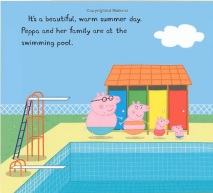 Peppa Pig: Peppa Goes Swimming (Board book)