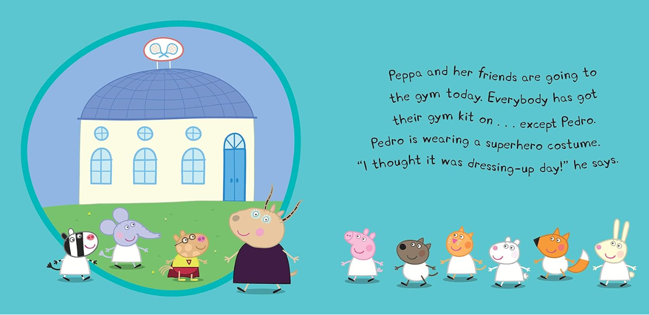 Peppa Pig: Peppa's Gym Class (Board Book)