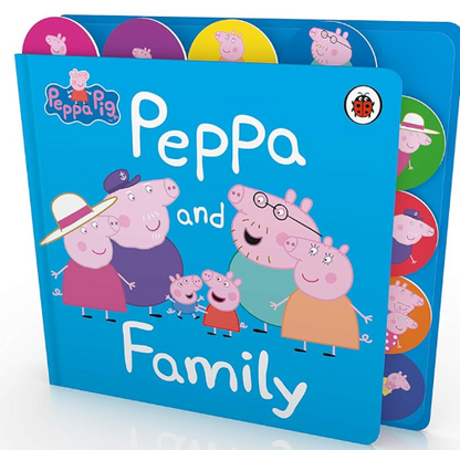 Peppa Pig: Peppa and Family (Tabbed Board Book)