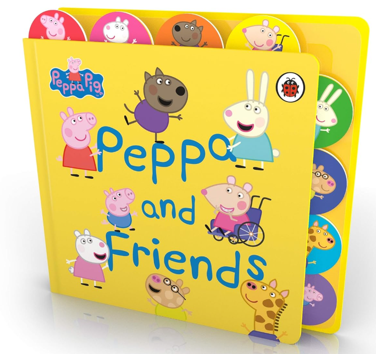 Peppa Pig: Peppa and Friends (Tabbed Board Book)
