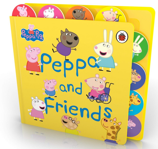 Peppa Pig: Peppa and Friends (Tabbed Board Book)