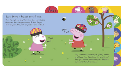 Peppa Pig: Peppa and Friends (Tabbed Board Book)