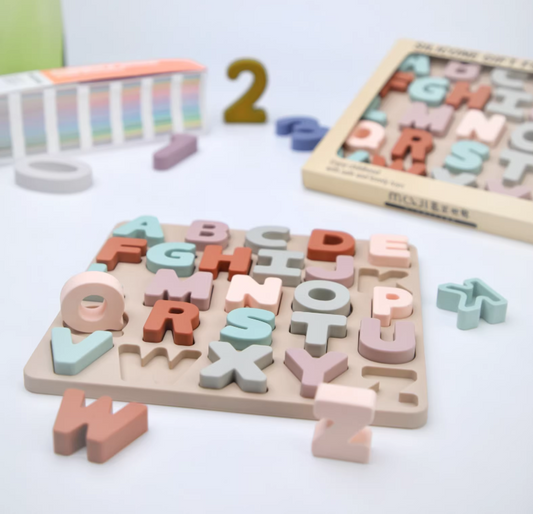 ABC silicone toy