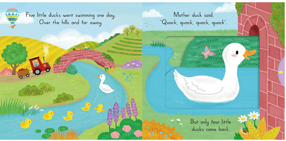 Sing Along with Me - Five Little Ducks (Board Book)