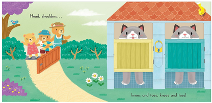Sing Along With Me! Head, Shoulders, Knees and Toes (Board Book)