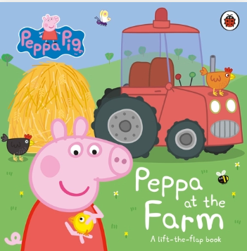Peppa Pig: Peppa at the Farm (Board Book)